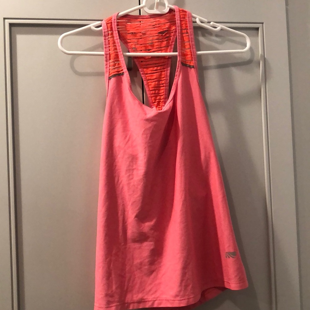 Pink workout tank